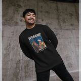 Wham Official Last Christmas Graphic Black Sweatshirt