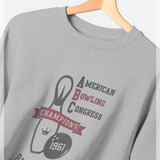 Park Fields American Bowling Congress Heather Grey Sweatshirt