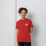 DC Harley Quinn XOXO Kiss Mark Comic Graphic Red T-Shirt