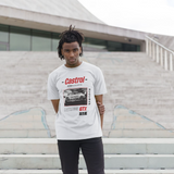 Castrol Retro B&W Racing Graphic T-Shirt White