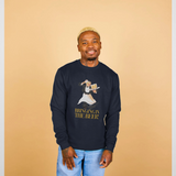 Oktoberfest 'Bringing In The Beer' Graphic Navy Sweatshirt