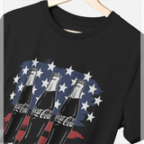 Coca Cola American Bottles Black T-Shirt