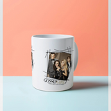 Gossip Girl Cast Graphic White Mug