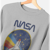 NASA Rocket Grey Sweatshirt