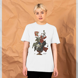 apoh x Ashmolean Museum A Vase Of Flowers Graphic White T-Shirt