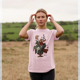 apoh x Ashmolean Museum A Vase Of Flowers Graphic Pink T-Shirt
