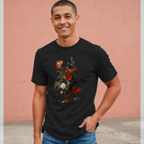 apoh x Ashmolean Museum A Vase Of Flowers Graphic Black T-Shirt