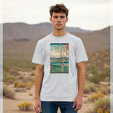 apoh x Ashmolean Museum Hiroshige Landscape Graphic White T-Shirt