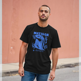 APOH Matisse Blue Nude Black T-Shirt