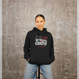 Bold Retro Castrol Car Hoodie Black