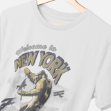 King Kong New York City Attack Graphic White T-Shirt