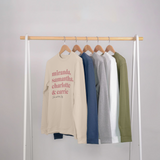 Official Sex and the City Character Names Oat Sweatshirt