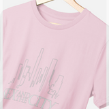 Official Sex and the City NYC Skyline Pink T-Shirt
