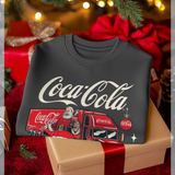Coca Cola Santa Truck Charcoal Sweatshirt