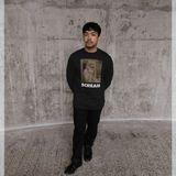 Scream Official Phone Call Graphic Black Sweatshirt