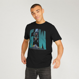 Gaw Titan Monster Graphic Black T-Shirt