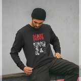 Scary Movie Official 'I See Dead People' Graphic Black Sweatshirt