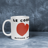 Matisse Le Coeur White Mug