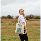 apoh x Ashmolean Museum Hiroshige Landscape Graphic Natural Tote Bag