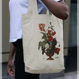 apoh x Ashmolean Museum A Vase Of Flowers Graphic Natural Tote Bag