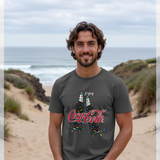 Coca Cola Bottles Charcoal T-Shirt