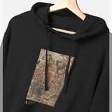 apoh x Ashmolean Museum Wu Song Tiger Graphic Black Hoodie