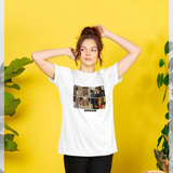 Scream Official Movie Scenes Graphic White T-Shirt
