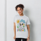 Peanuts Snoopy Spring has Sprung Classic White T-Shirt