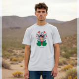 Frida Kahlo Jungle  White T-Shirt