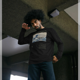 apoh Hokusai 1831 Black Long Sleeve T-Shirt