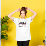 Sex and the City Classic Logo White T-Shirt