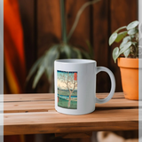 apoh x Ashmolean Museum Hiroshige Landscape Graphic White Mug
