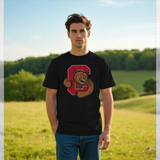 Park Fields Cornell University Bear Black T-Shirt