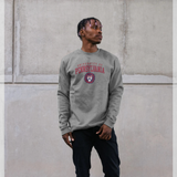 Park Fields University Of Pennsylvania Crest Grey Sweatshirt