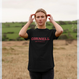 Park Fields Cornell University Script Black T-Shirt