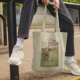 Degas Painting 'Year of The Horse' Graphic Cream Tote