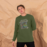 Scooby Doo Official Mystery Machine Graphic Green Sweatshirt