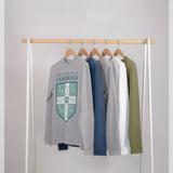 Park Fields Official University Of Cambridge Shield Graphic Grey Sweatshirt