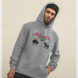 The Sopranos Satriales Graphic Grey Hoodie