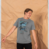 APOH Van Gogh Portrait Heather Grey T-Shirt