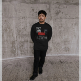 Horrorline Dracula Movie Scenes Black Sweatshirt
