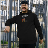 Horrorline Destroy Frankenstein Graphic Black Hoodie