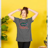 Florida Gators Mascot Logo Graphic Slate Grey T-Shirt