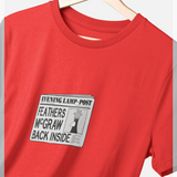 Wallace & Gromit Feathers McGraw Caught Graphic Red T-Shirt