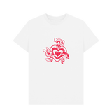 The Powerpuff Girls Outline Graphic White T-Shirt