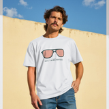 The Big Lebowski 'Beverage' White Graphic T-Shirt