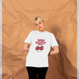Pepsi Official Wild Cherry Graphic White T-Shirt