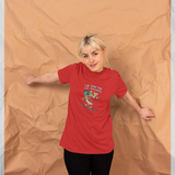 The Grinch Here For The Presents Graphic Red T-Shirt
