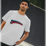 Superman Official Logo Graphic White T-Shirt