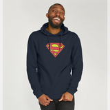 Superman Official Shield Graphic Navy Hoodie